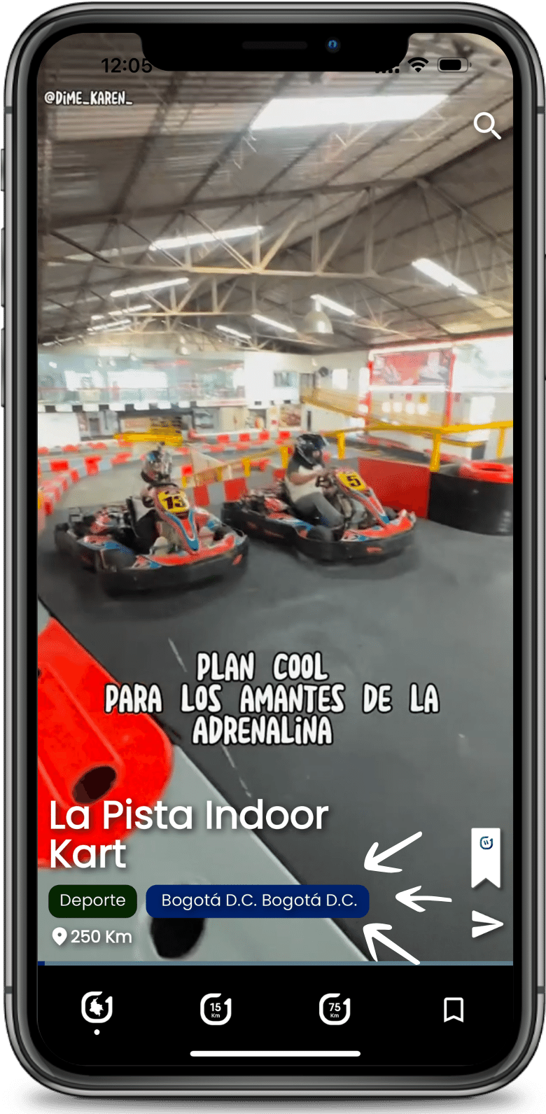 UnMinuto deporte la Pista Indoor Kart Bogota D.C