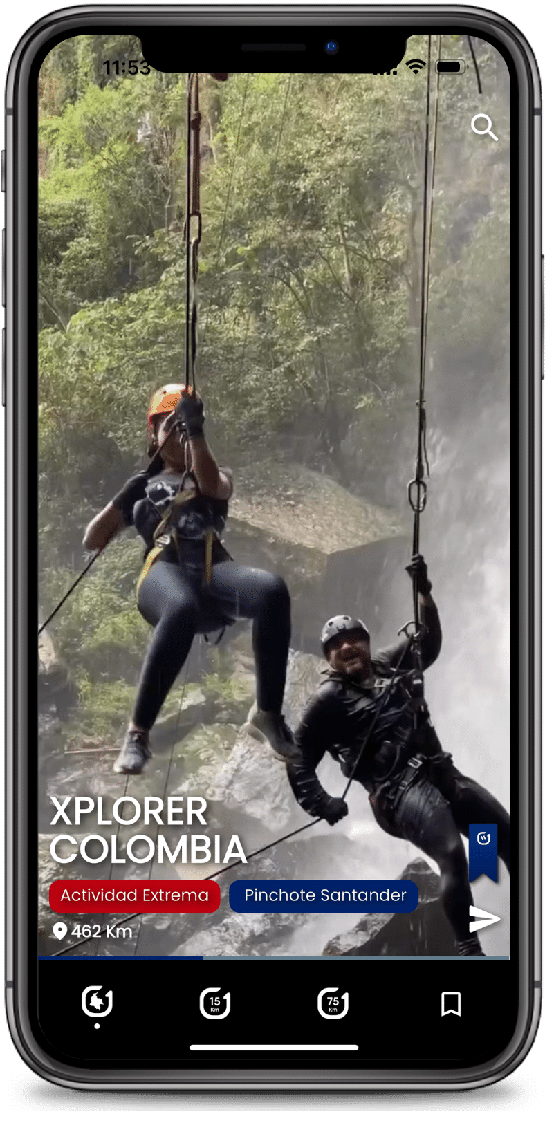 UnMinuto actividad extrema Xplorer Colombia Pichonte Santander